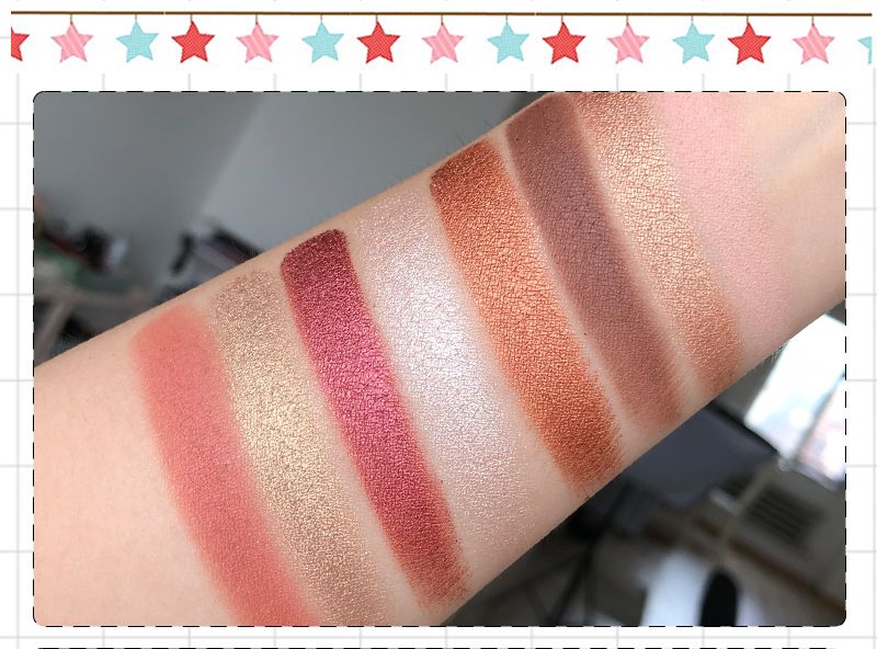 Febble16-color maple leaf eyeshadow palette is super popular on Instagram, featuring a girlish pearlescent look Application Scenario