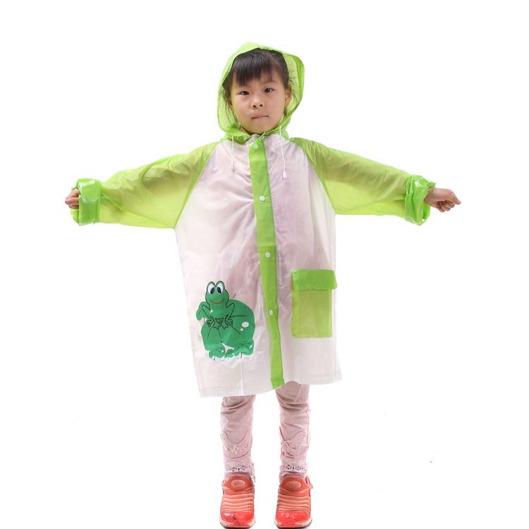 Direct sales of children's non-disposable cartoon PVC raincoats from Yiwu manufacturers Application Scenario