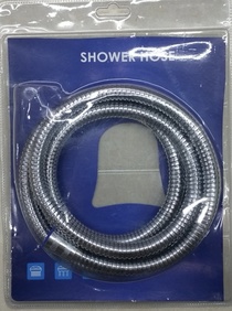 Stainless steel encrypted electroplated shower hose spray pipe