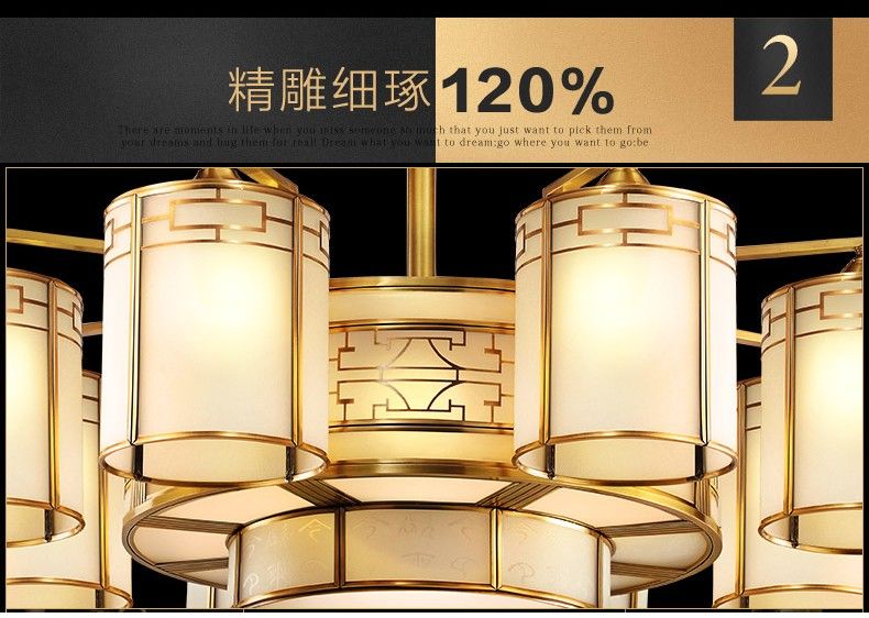 European-style all-copper chandelier for living room and bedroom decoration, magnificent chandelier, European-style lamp series Application Scenario