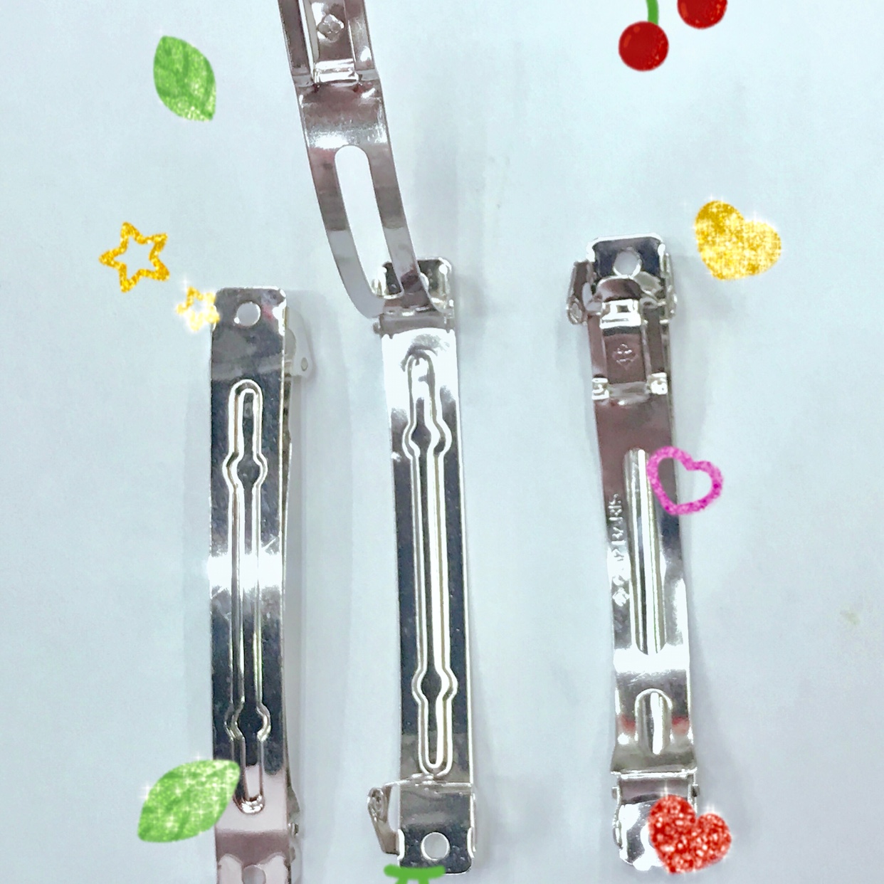 D1y Hair Clip, Korean Spring Clip, Handcrafted Hair Clip, Internet Celebrity Hair Clip details Picture