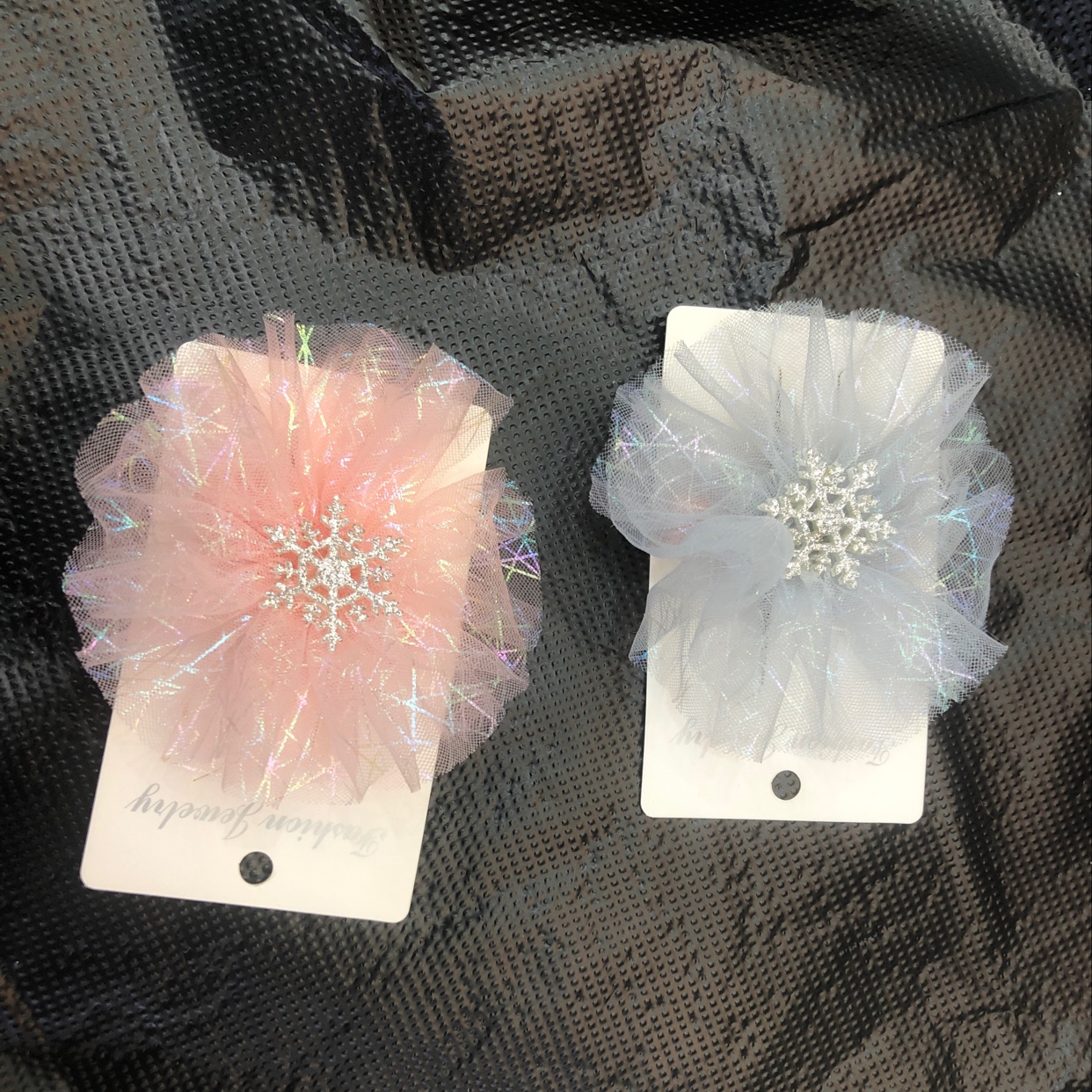 雪花片夹子绚丽多彩美滋滋超好看看了都想买都想要