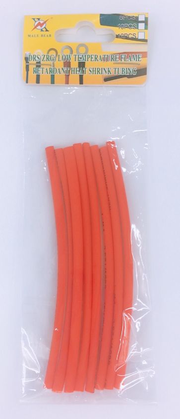 雄熊五金塑料热缩管3mm收缩管袋装实惠保护电线绝缘盒装中欧厂家