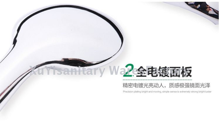 Super pressurized showerhead, super pressurized water-saving high-end electroplated handheld showerhead detail image 7