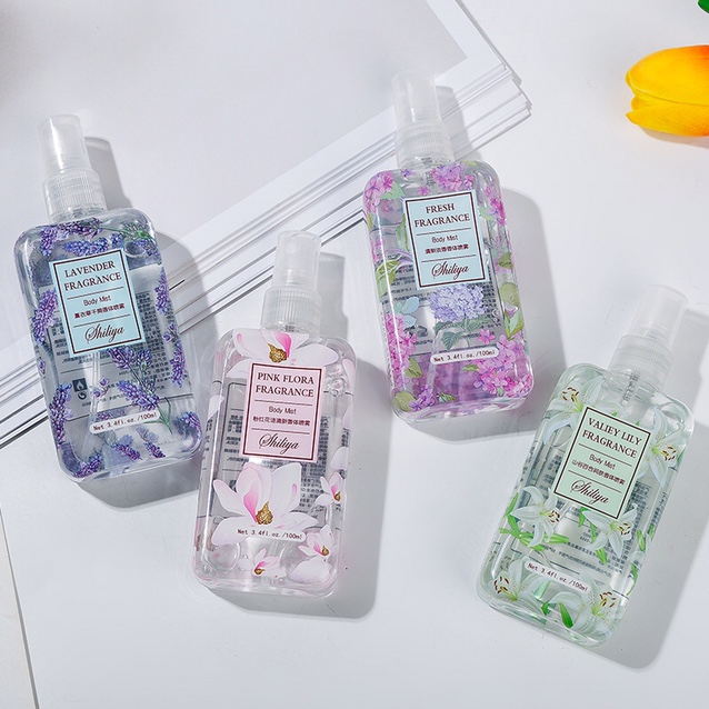 Web celebrity douyin body spray ladies' lily lavender for men's car bedroom fragrance full figure