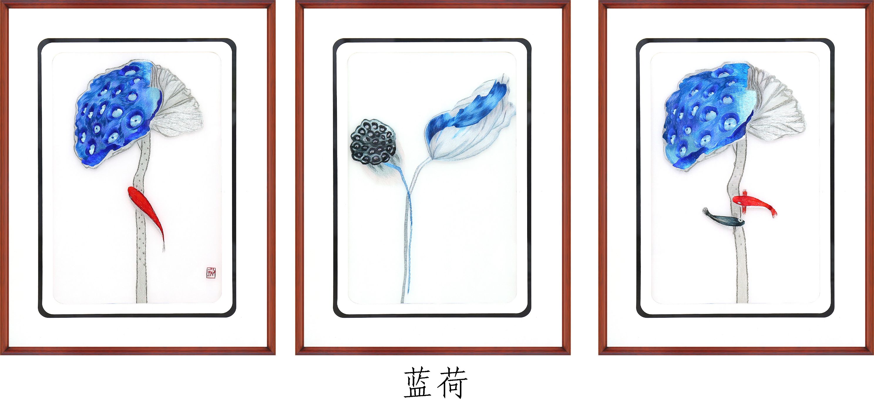 Three-Dimensional Transparent Embroidery details Picture