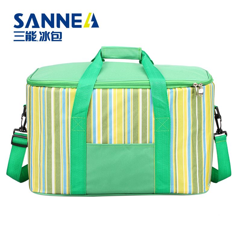 New 34L thickened food delivery insulated bag, multi-color insulated picnic bag, outdoor insulated handbag manufacturer wholesale Specification image