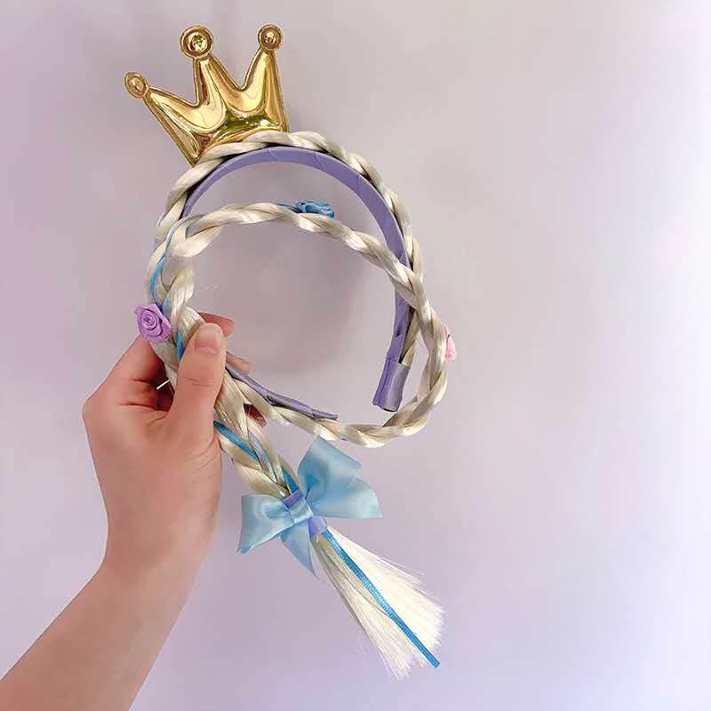 Children's braided hair band Specification image