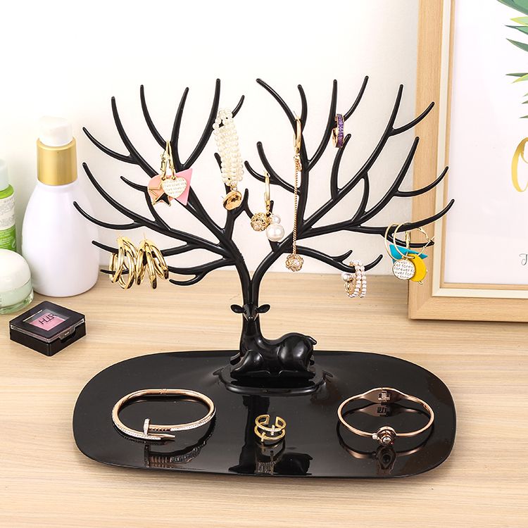 Deer Creative Necklace, jewelry hanger, display Stand, Antler accessory stand, Bracelet, earrings, pendant, jewelry Storage stand Specification image