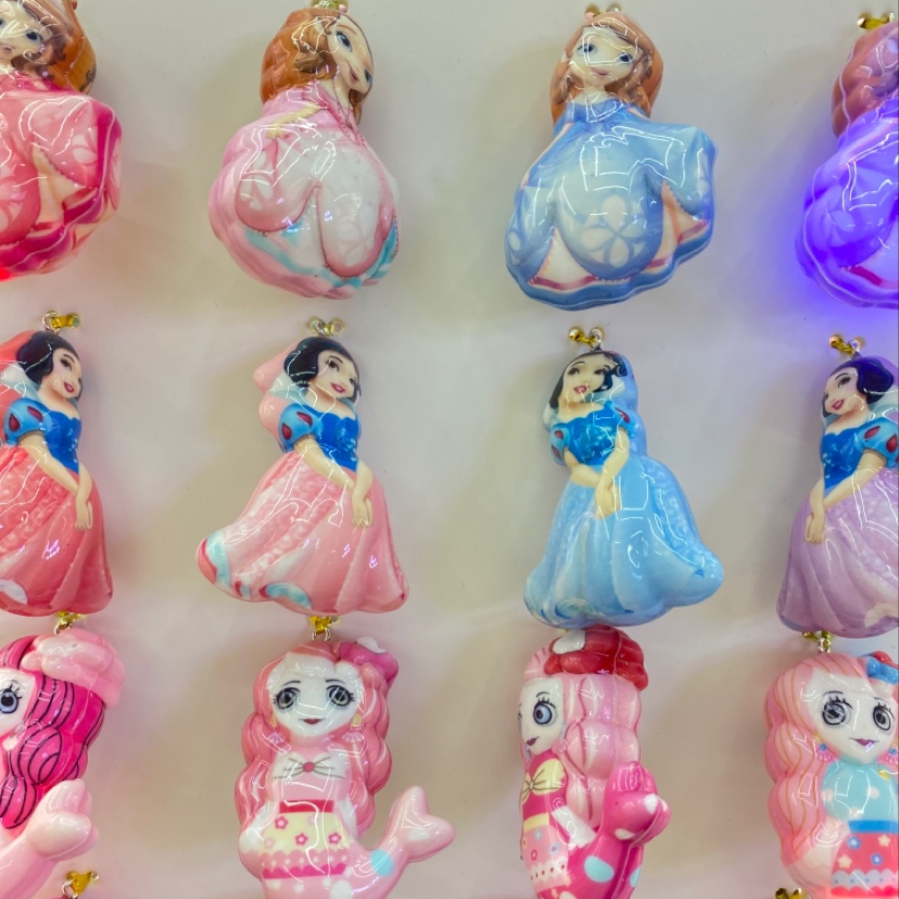 Children princess series necklace accessories can be bright children love thumbnail