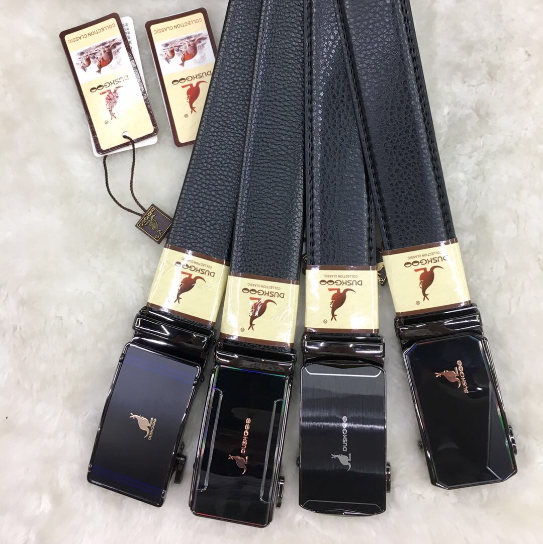 Real Kangaroo alloy buckle scratch resistant microfiber belt thumbnail