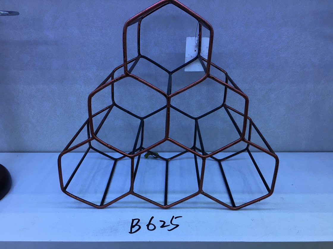 复古古铜欧式铁艺红酒架家具装饰软装工艺品非常好看家具装饰good beautiful详情4
