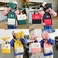 韩版休闲卡通图案cony学生书包四件套背包图