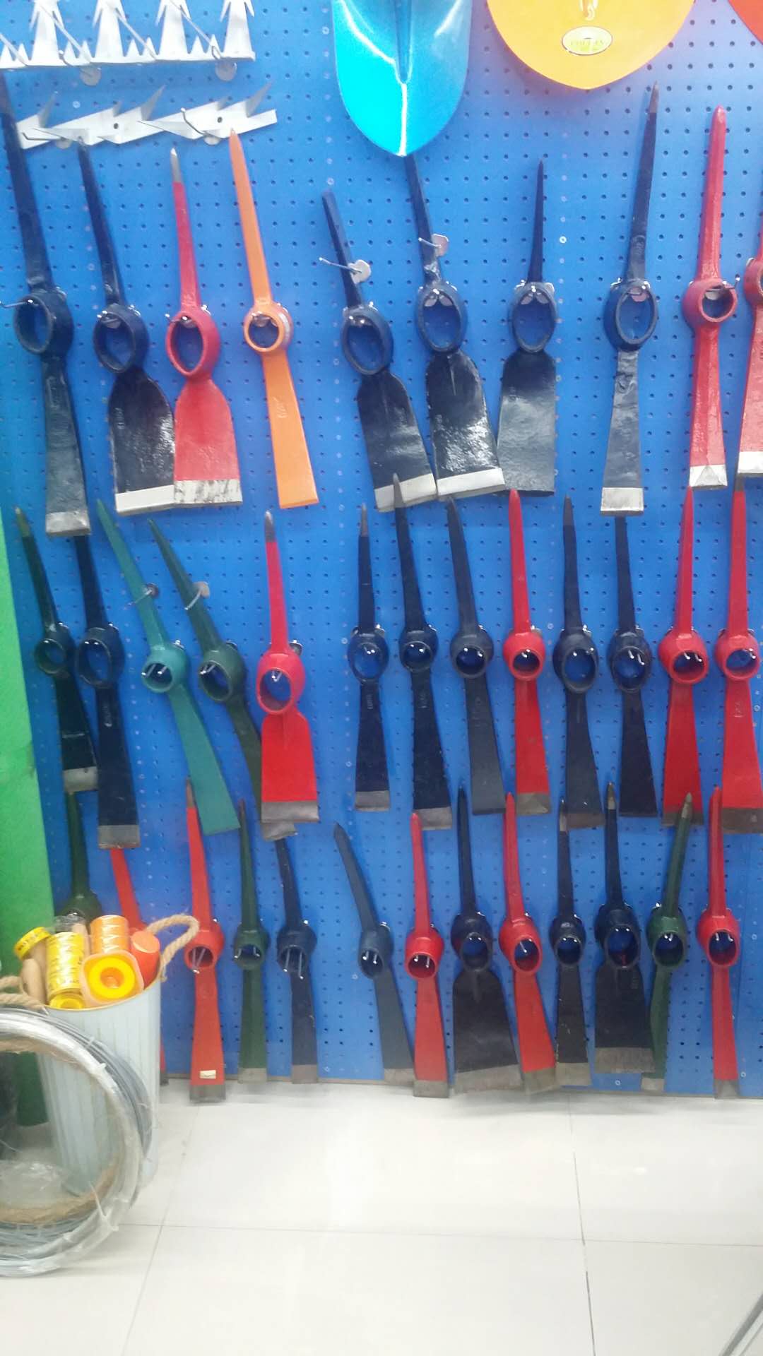 1.5KG双头洋镐 精钢锻打加厚加粗耐用十字镐 多款施工户外洋镐头详情图2