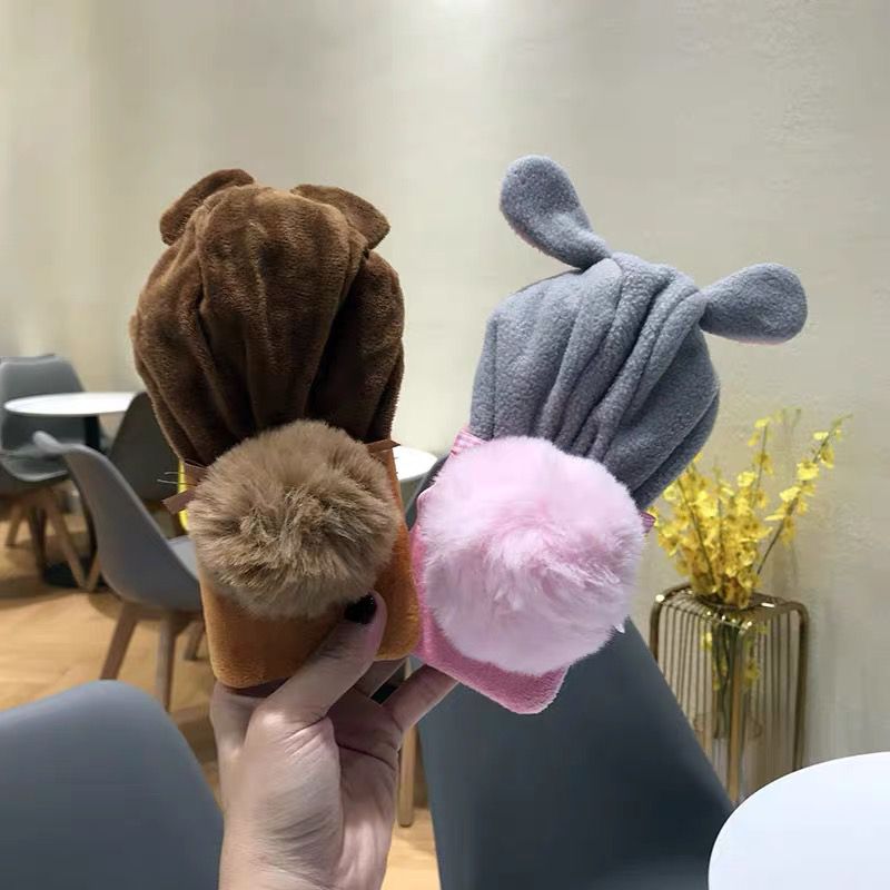 毛绒兔子苹果手机壳帽子饰品配件附件[60]详情图4