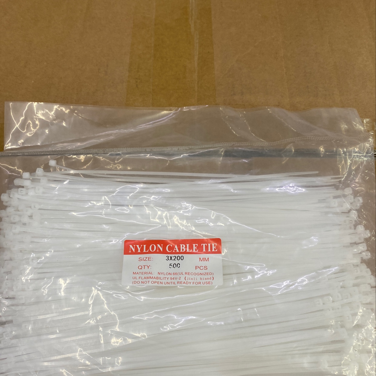 Nylon Cable Tie 3 X 200