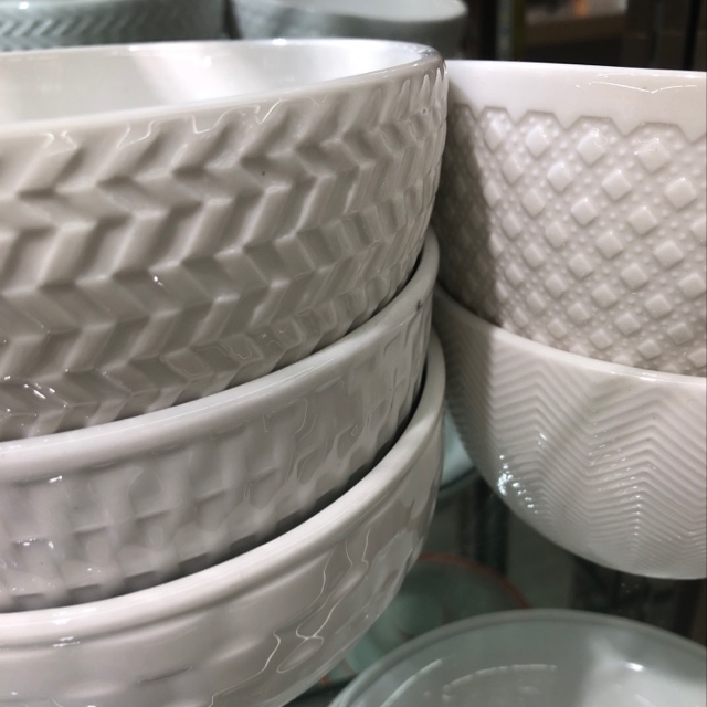 6-inch relief bowl.48 pieces per box, factory direct sales, wholesale and retail, in stock, offline physical store. Consult before placing an order Item Picture