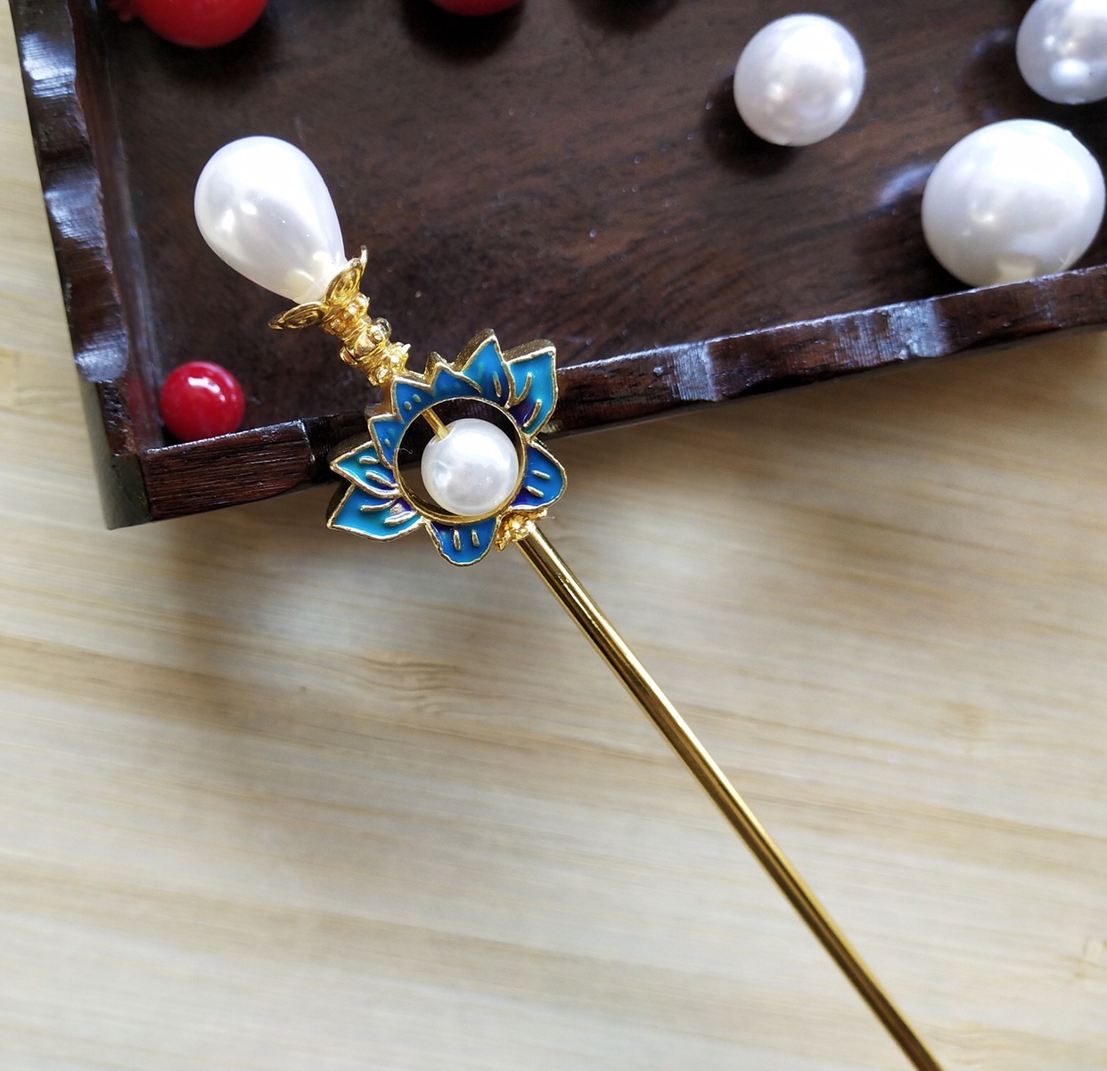 Zinc alloy hairpins, ancient-style costume TV drama hair accessories