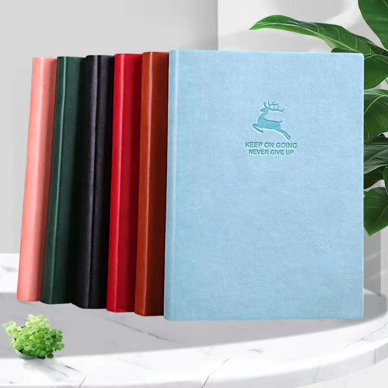 Xin Hong Zhong Simple Leather Book 25-23 Office Notes Gift Gift Writing undefined