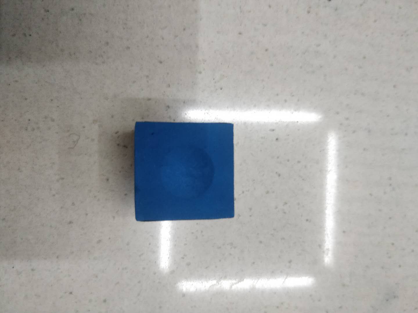 Billiard ball chalk powder powder gun powder blue 1