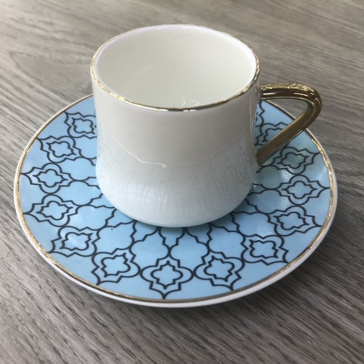 Jin set 6 tazas y platos