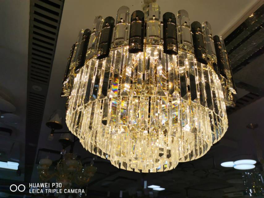 金雅牌轻奢风水晶吊灯今年流行爆款创意风格新颖温馨柔和详情1