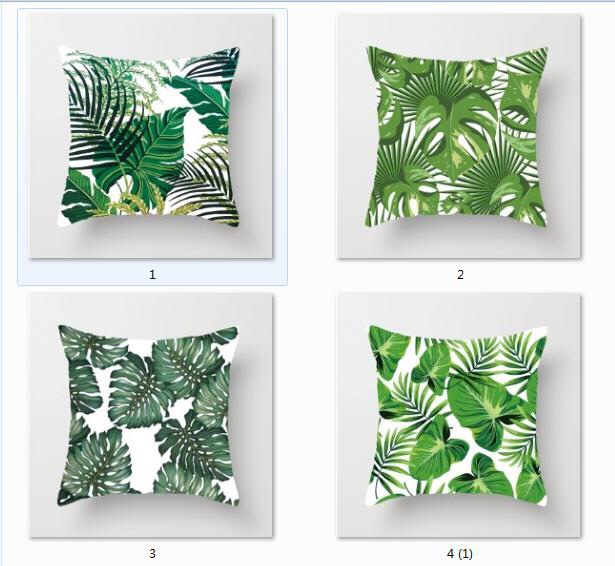 New digital printed throw pillows, 5 dormitory student cushions, backrest cushions, and printed pillow cushions