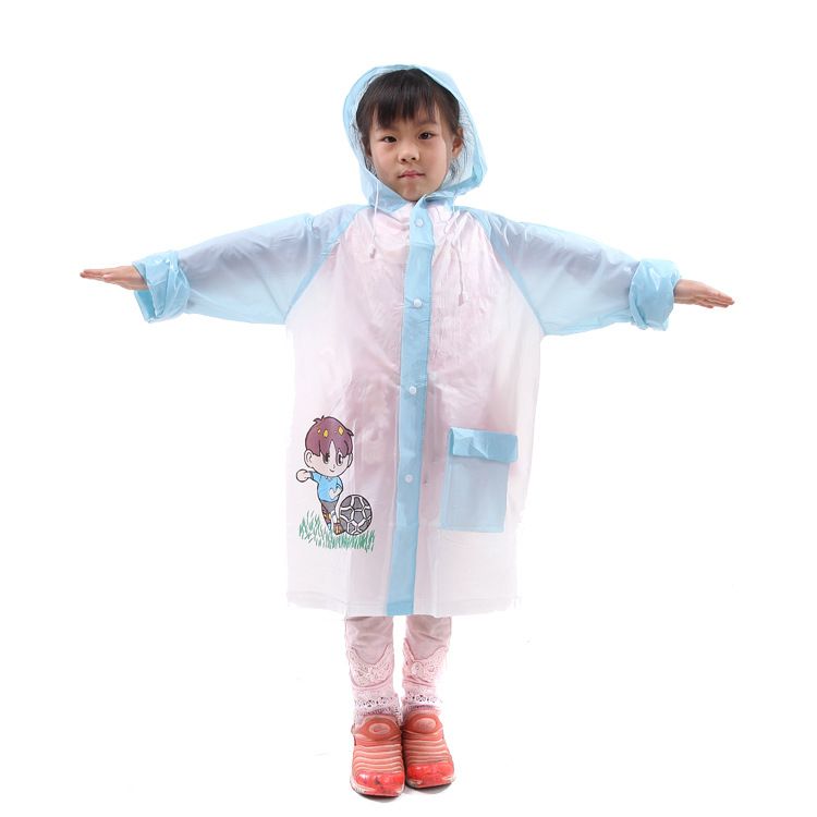 Direct sales of children's non-disposable cartoon PVC raincoats from Yiwu manufacturers Item Picture