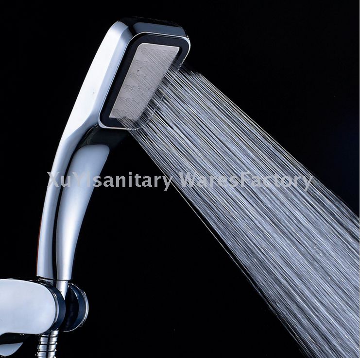 300-hole super pressurized showerhead, square handheld showerhead, pressurized showerhead