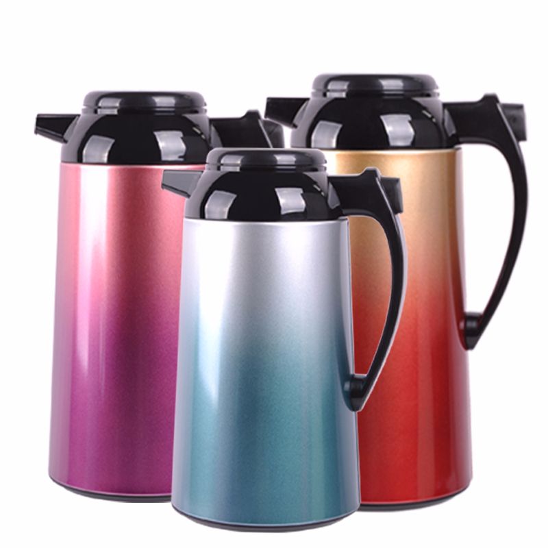 Yijixi thermal insulation kettle household thermal insulation kettle large capacity portable thermos thermos flask open water thermos flask