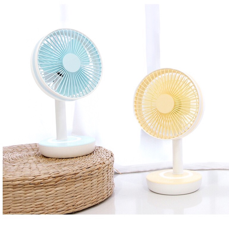 6-inch simple and fashionable table fan, portable picnic and travel small fan Item Picture