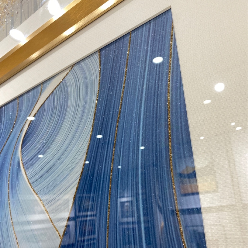 玄关画/装饰画/梅兰竹菊/装饰画简约/国风细节图