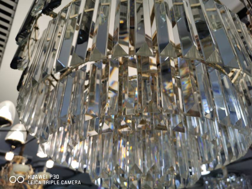 金雅牌轻奢风水晶吊灯今年流行爆款创意风格新颖温馨柔和详情2