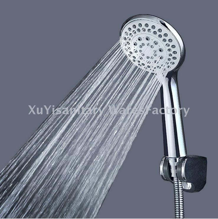 Super pressurized showerhead, super pressurized water-saving high-end electroplated handheld showerhead