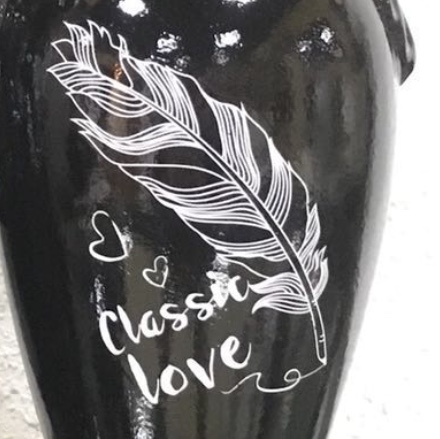 Yiwu high-quality goods Southeast Asia modern style hotel porch household TV cabinet wine cabinet ceramic vase 30 cm new black series mixed batch suitable for dry flower dry branch simulation flower wedding gift handicraft articles Specification drawing