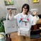 韩版休闲ins学生背包老鼠5图案卡通四件套背包产品图