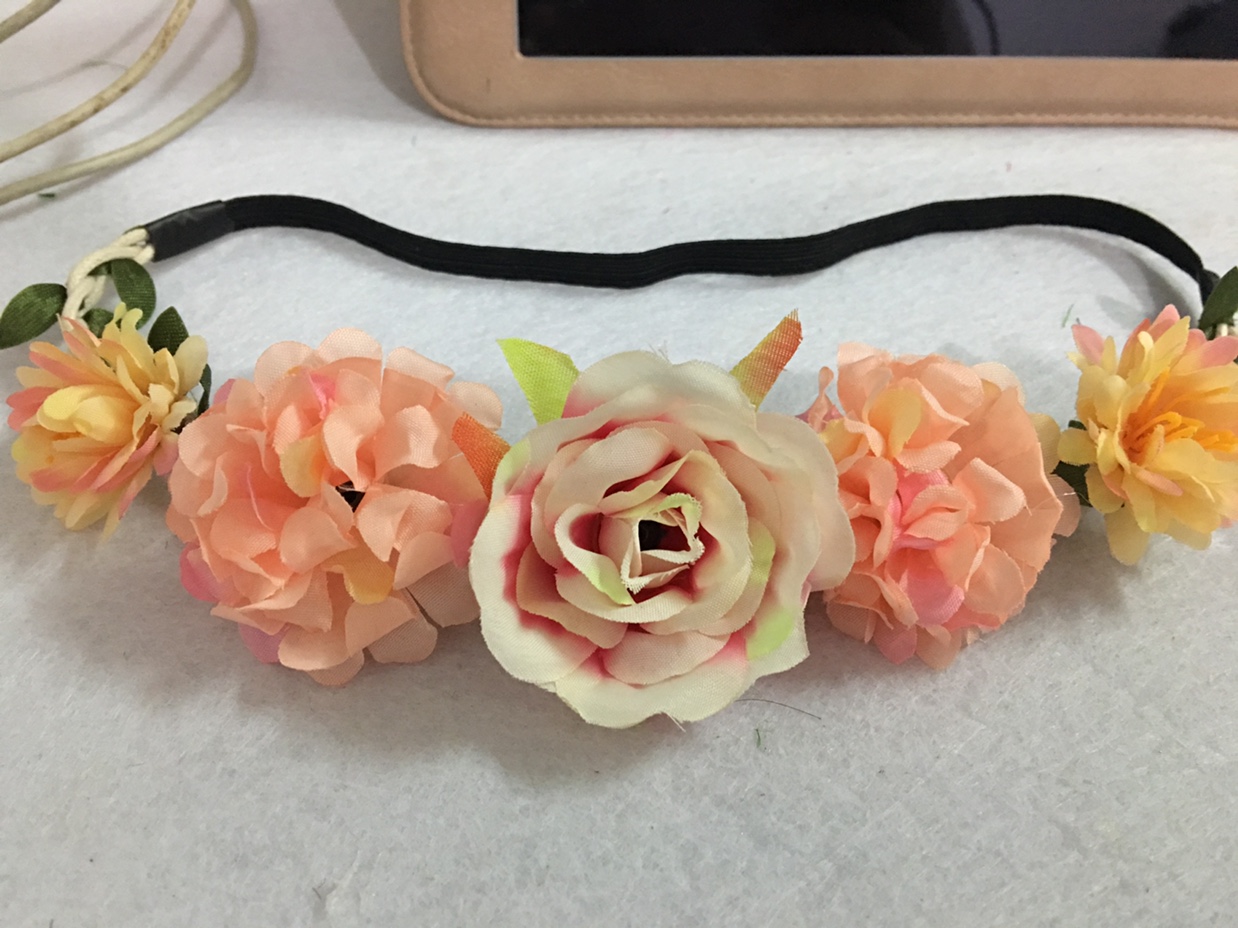 Peony chrysanthemum hairband thumbnail