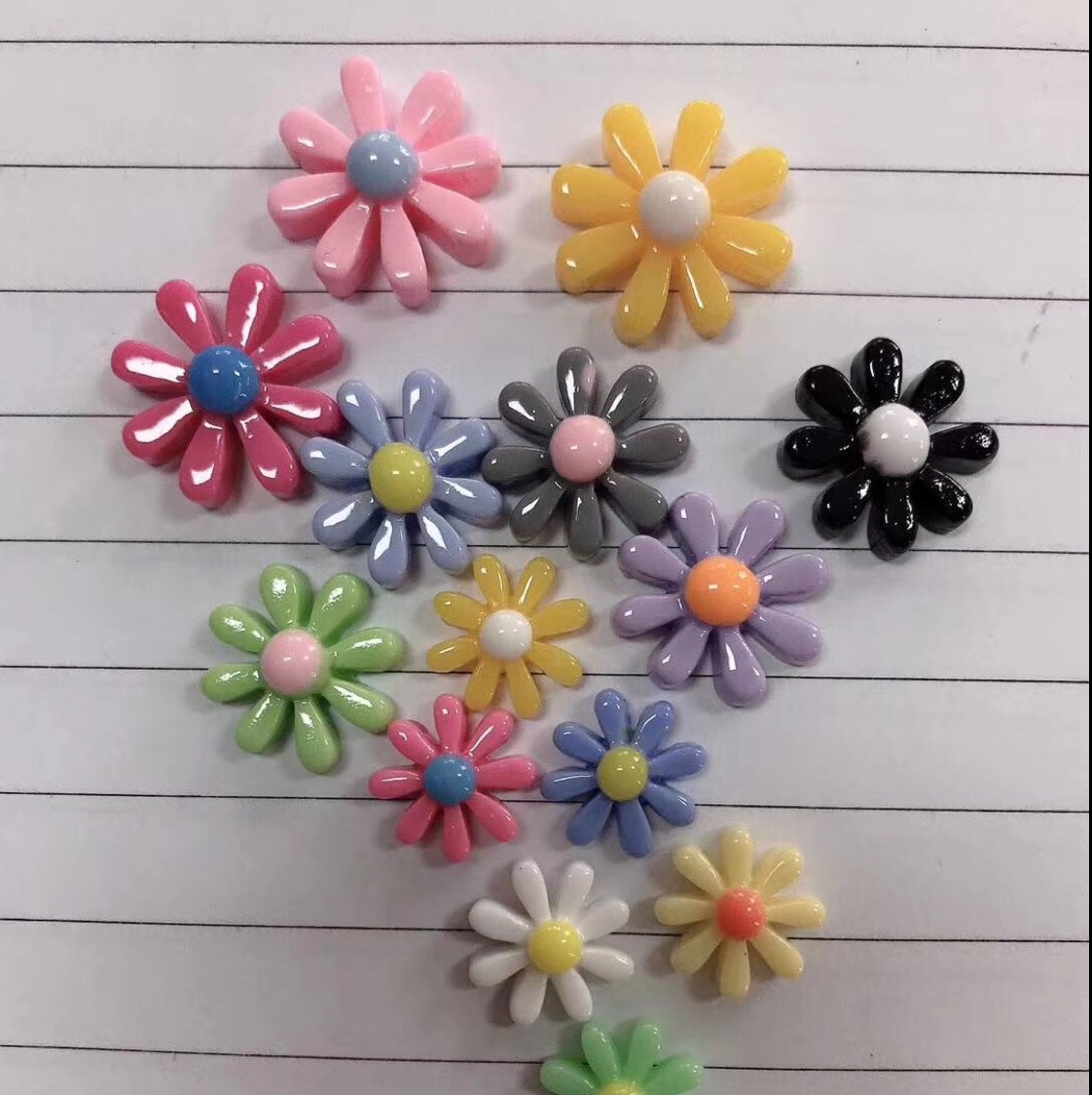 五颜六色的小花