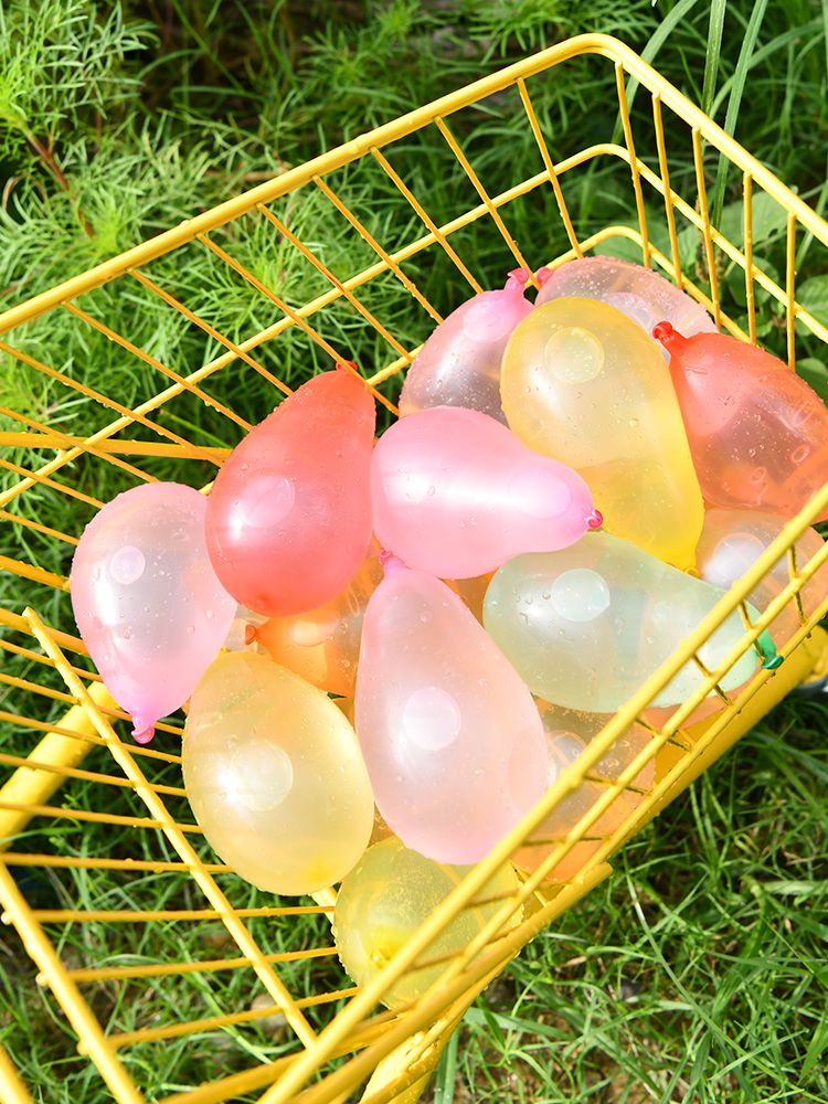 Water balloon summer water fight magic fast water injection automatic knotting children's toy water balloon details Picture