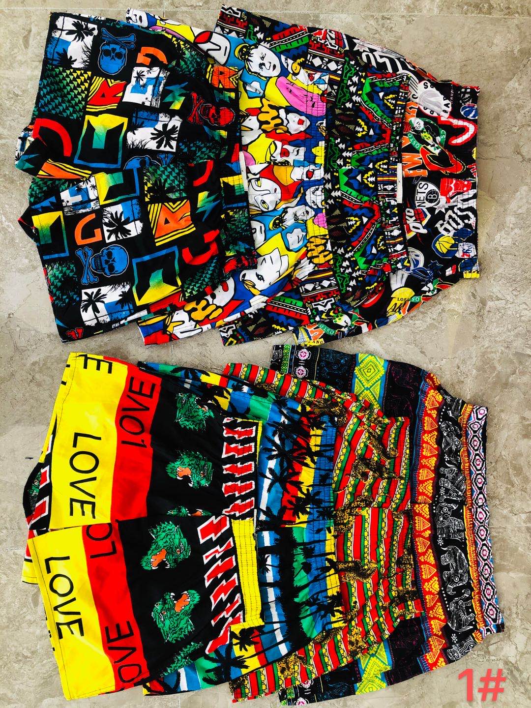 欧派特热销外贸男士内全棉阿罗裤 梭织平角内裤