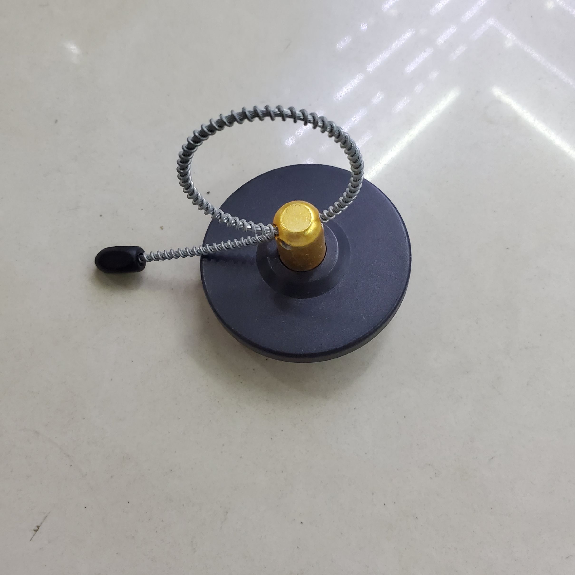 EAS radio frequency large round cable tie wine buckle anti-theft details Picture