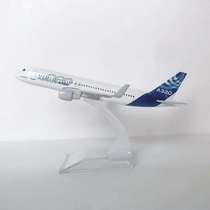 Aircraft model (16CM Airbus A320 prototype) alloy aircraft model simulation aircraft model