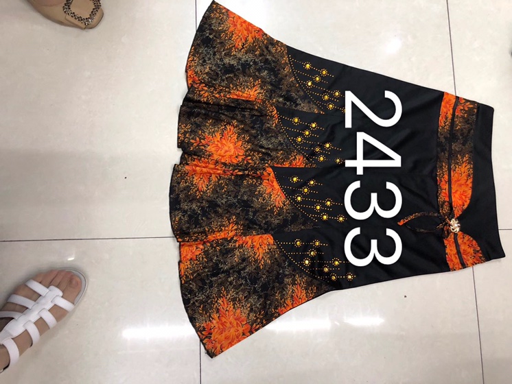 Orange dress thumbnail