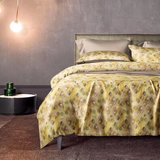 60 Days Silk Digital Print Series 4-Piece Set Burning Leopard Print details Picture