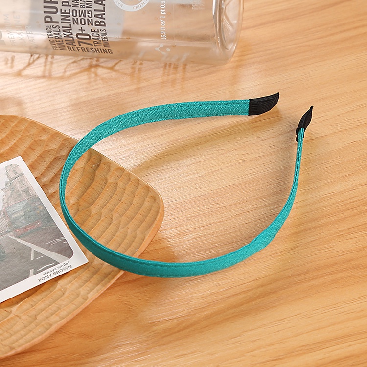 1cm Korean version popular DIY double-sided pressure strip, wire threading, fabric pressing, linen, iron hair band, children's headband accessories undefined