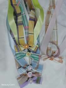Ribbon band dazzling colorful mezz super good look all want to super good to buy buy buy