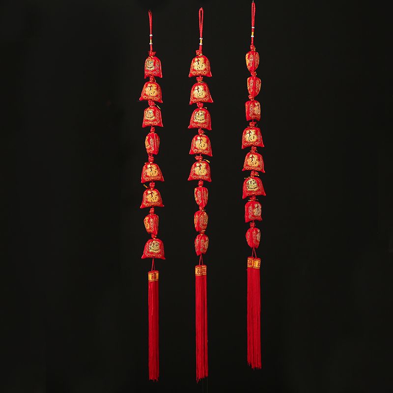 福字挂件中国结编织线节日礼品客厅大小号装饰单福袋
