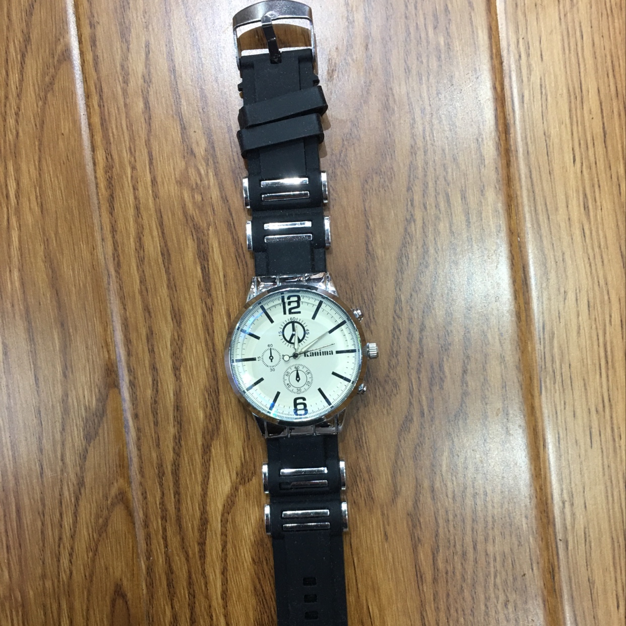 Reloj doble fila para hombres