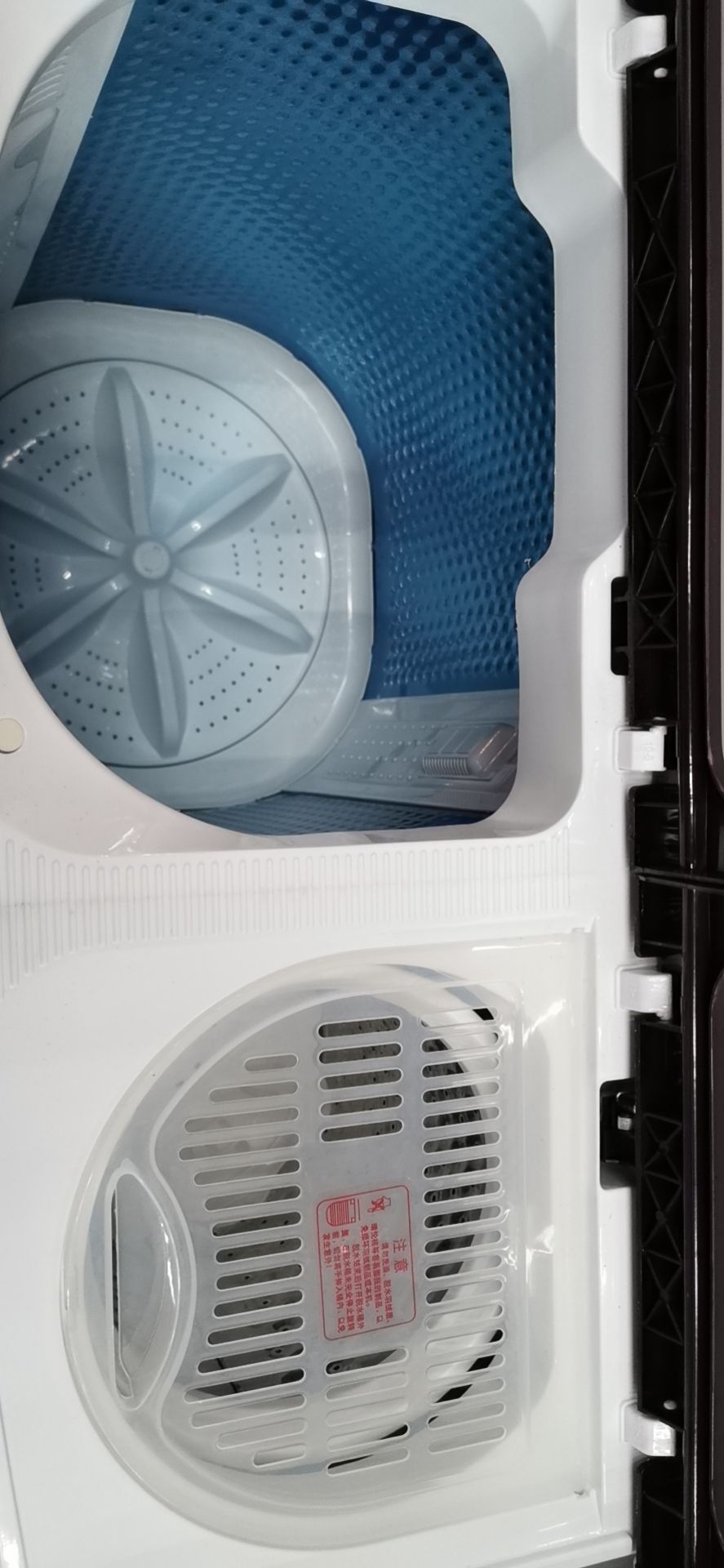 上海华生半自动洗衣机细节图
