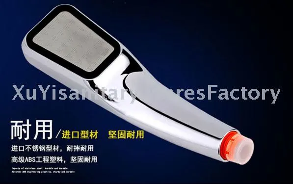 300-hole super pressurized showerhead, square handheld showerhead, pressurized showerhead detail image 8